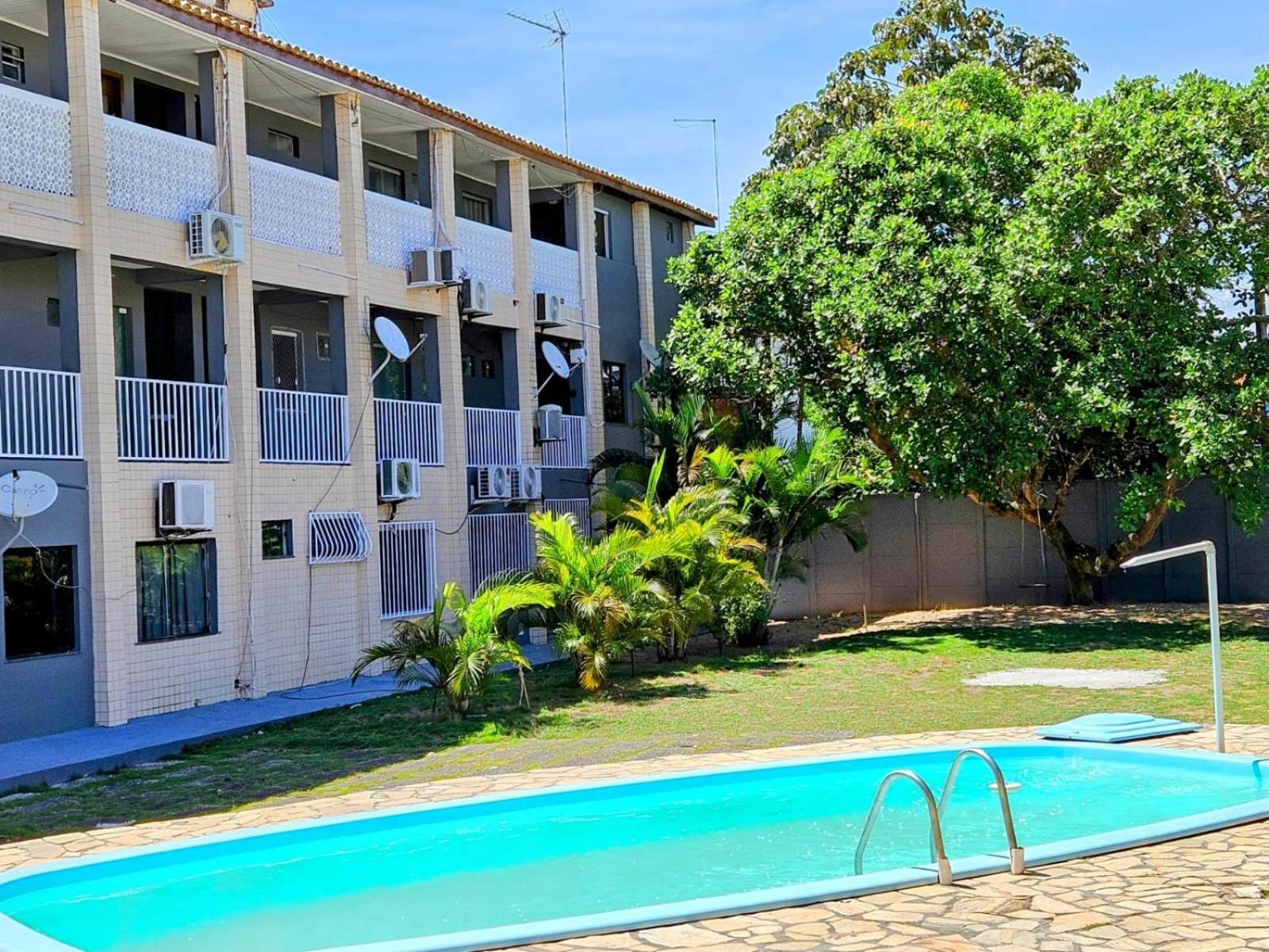 Apartamento Na Praia De Guaibim Exteriör bild